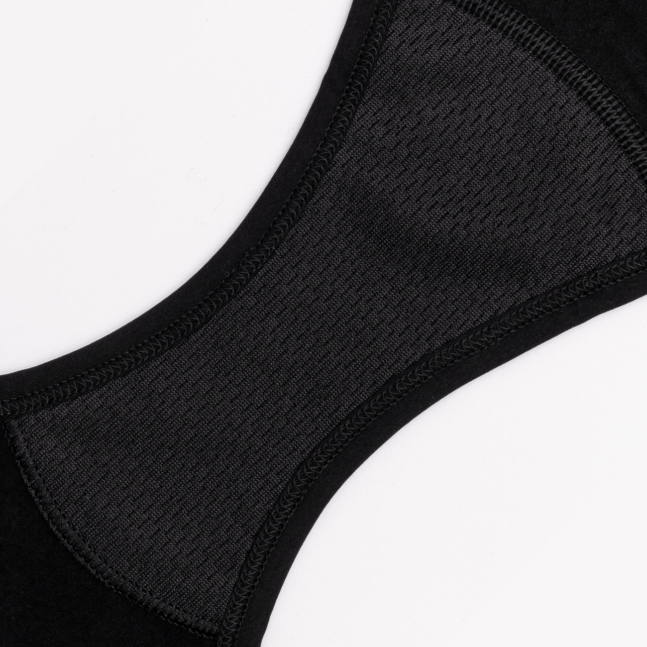 Slip für Ausfluss - Classic - Recyceltes Nylon - Schwarz